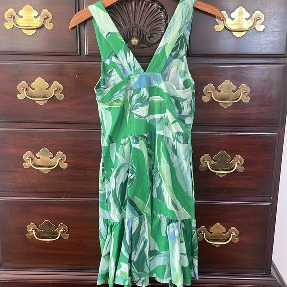 New Ted Baker London Yaz Linen Mini Dress size 0 - Picture 8 of 17